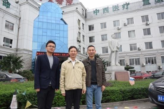 陆重庆来台州市博爱医院对接人才工作